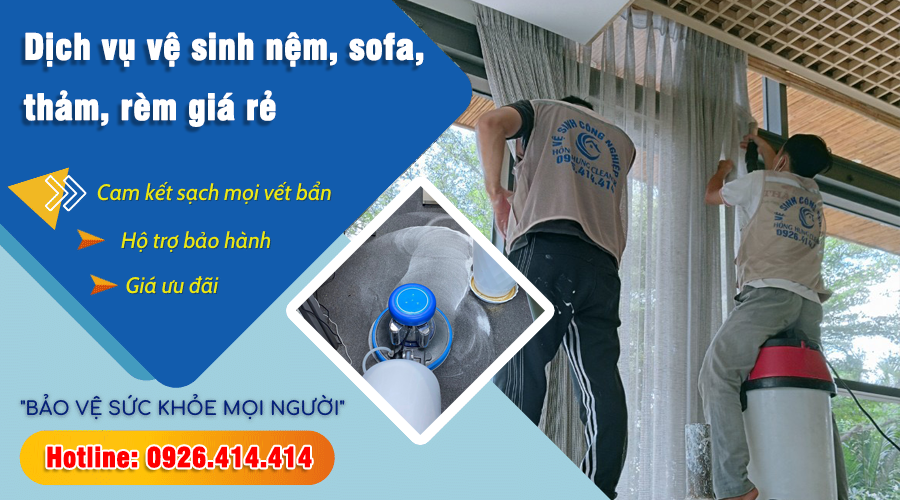 Dịch vụ vệ sinh Nệm - Sofa - Thảm - Rèm tại TP HCM 30p có mặt Dịch vụ vệ sinh Nệm - Sofa - Thảm - Rèm tại TP HCM 30p có mặt